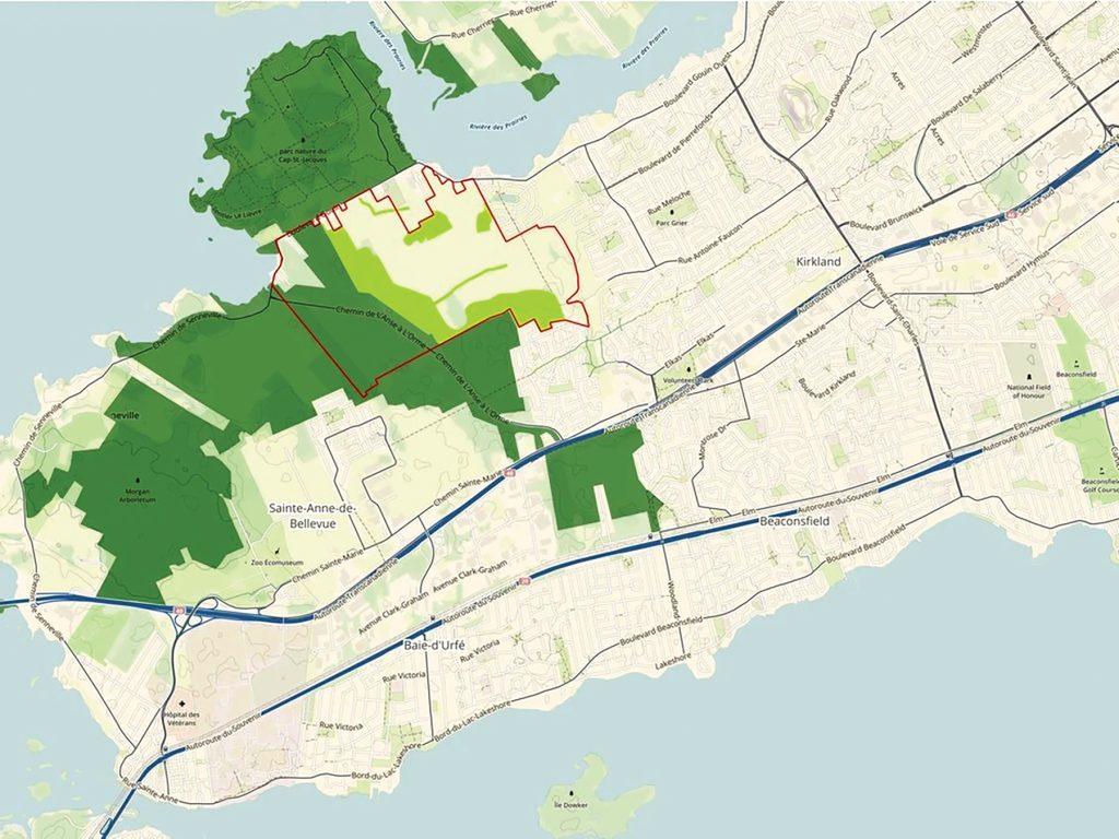 Cap Nature Pierrefonds Ouest development project.