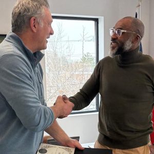 Man honoured for heroic efforts that left him injured by fire